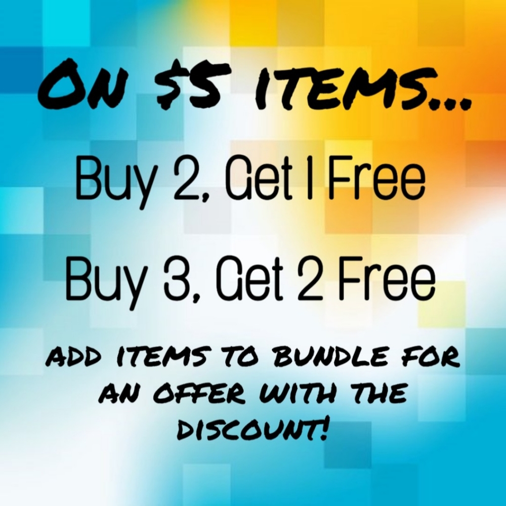 $5 Bundle Sale!!